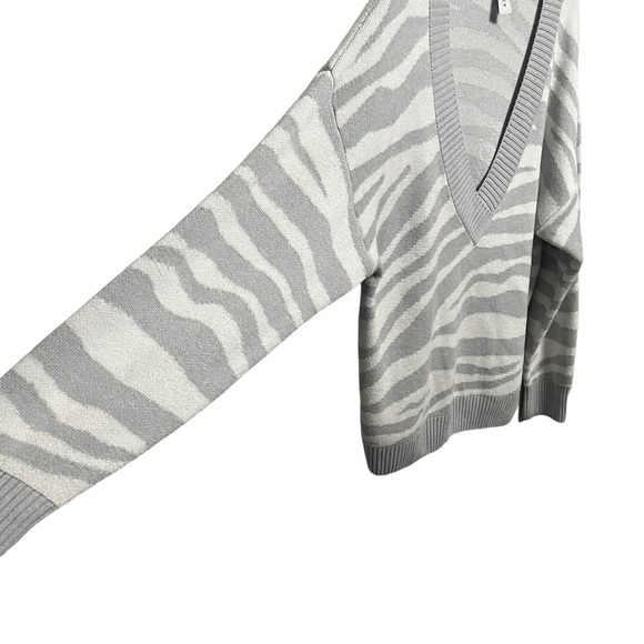 Varley Calvert Zebra Intarsia Wool Blend Sweater - Picture 6 of 9